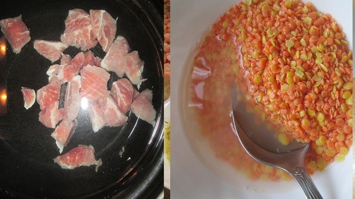 Как сварить суп из чечевицы с мясом