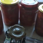 Заготовки с томатной пастой
